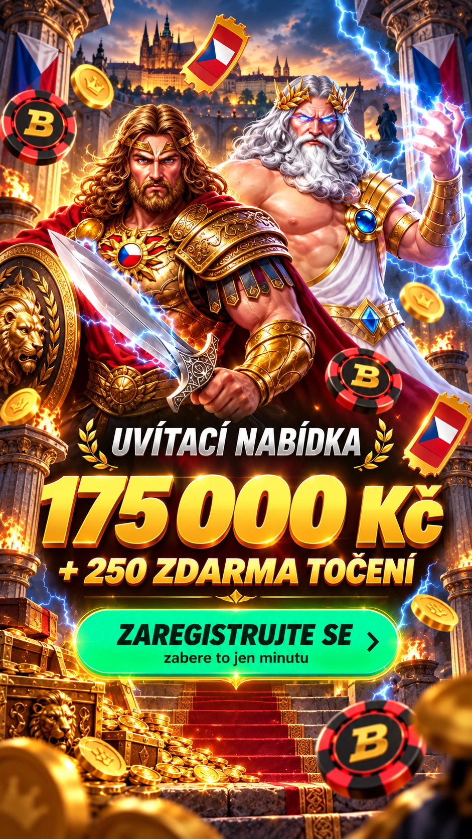 Náhled partnerské vstupní stránky Betonred Casino